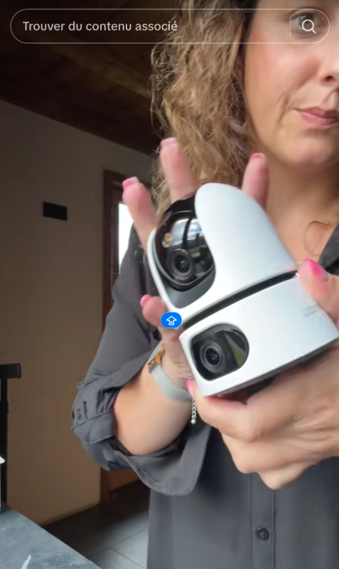 Caméra de surveillance Imou en extérieur