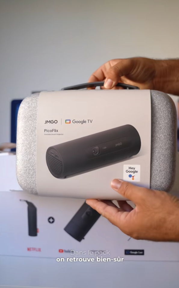 Détail du mini vidéoprojecteur JMGO PicoFlix