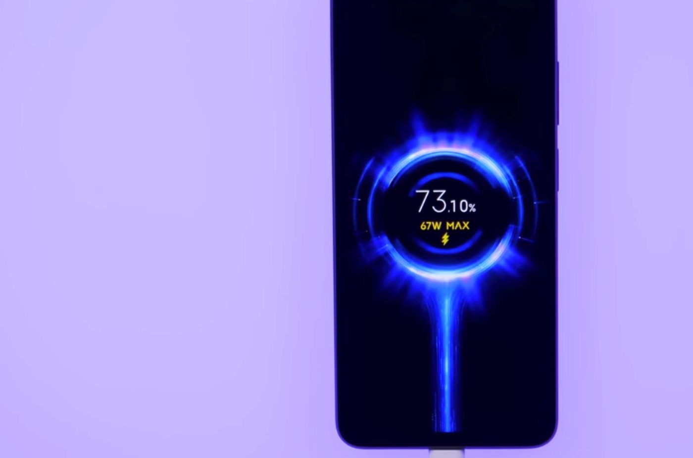 POCO F4 GT smartphone held in hand by a creator